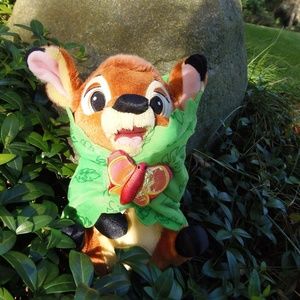 NWOT BAMBI PLUSH IN SWADDLING BLANKET